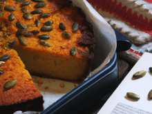 Moelleux clémentine-châtaigne-graines de courge