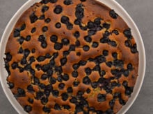 Gâteau aux myrtilles