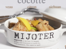 Cocotte de veau au miel et gingembre poireaux et poivre de séchuan