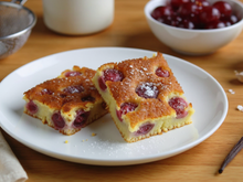 Clafoutis moelleux aux cerises