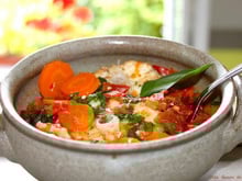 Osso bucco lotte et coriandre