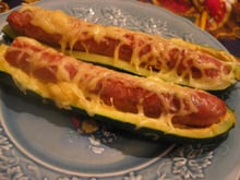 Hot-Dog de courgette