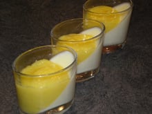 Panna cotta italienne au citron