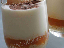 Tiramisu abricot miel
