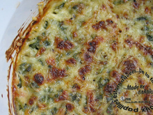 Gratin de fanes de radis