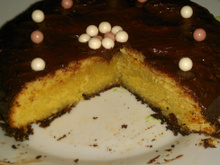 Biscuit pithiviers au chocolat