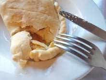 Calzone maison tomates / mozzarella / jambon