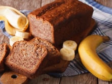 Banana bread traditionnel