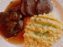 Agneau Presto et sa semoule