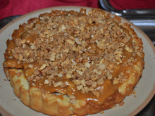 Tartelette aux noix et dulce de leche