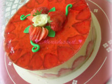 Fraisier léger et frais