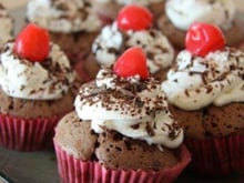 Cupcakes Forêt noire