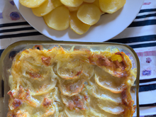 Gratin de pommes de terre et maroilles