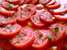 Carpaccio de tomate