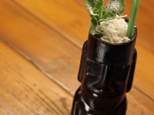 Piña colada à la poudre de coco