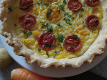 Tarte soufflée aux légumes inratable
