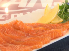 Saumon mariné aux épices