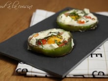 Œufs en cocotte de poivron