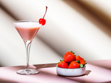Cocktail tequila rose