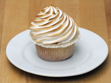 Cupcake citron-meringué