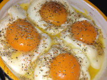 Œufs brouillés au neufchâtel