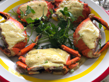 Crabes du fleuve ou "cotis" à la Saint-Louisienne