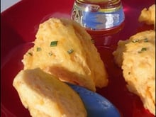 Quenelles d'abricots comme un nuage et sauce au Limoncello