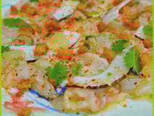 Céviche de dorade, coco et combawa