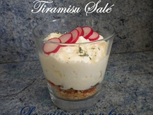 Tiramisu salé