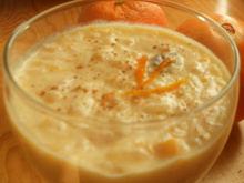Riz au lait crémeux butternut-orange