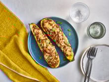 Courgettes farcies à la viande hachée
