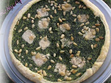 Tarte  aux épinards