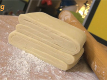 Pâte feuilletée inversée