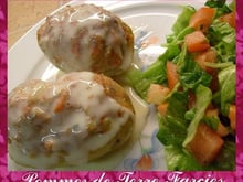 Pommes de terre farcies au haché