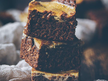 Cake marbré choco-pistache