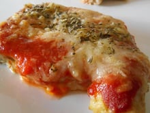 Côte de porc gratinée tomate & comté