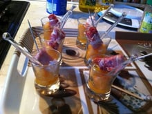 Verrines fraîcheur melon & jambon