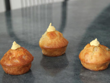 Cupcakes pommes de terre et curcuma