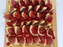 Tarte aux figues et aux groseilles