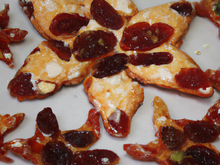 Étoiles de Noël aux fruits secs