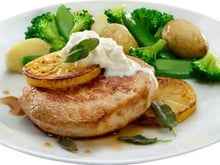 'Piccatine' Tranches de veau au citron et sauge