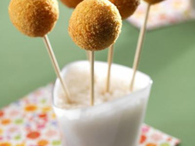 Sucettes d'escargots au chèvre et basilic