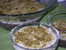 Crème de pignons de pin d'alep