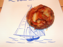 Tatin d'endives au miel et noix