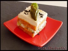 Petits délices aux légumes et aux fromages frais