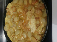 Omelette pomme de terre