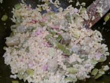 Coquillettes aux légumes du printemps