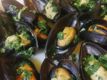 Moules à la coriandre