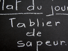 Tablier de sapeur