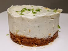 Cheesecake vanille-citron vert